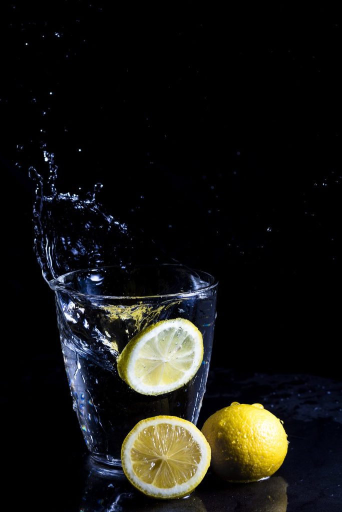 lemon water before bed