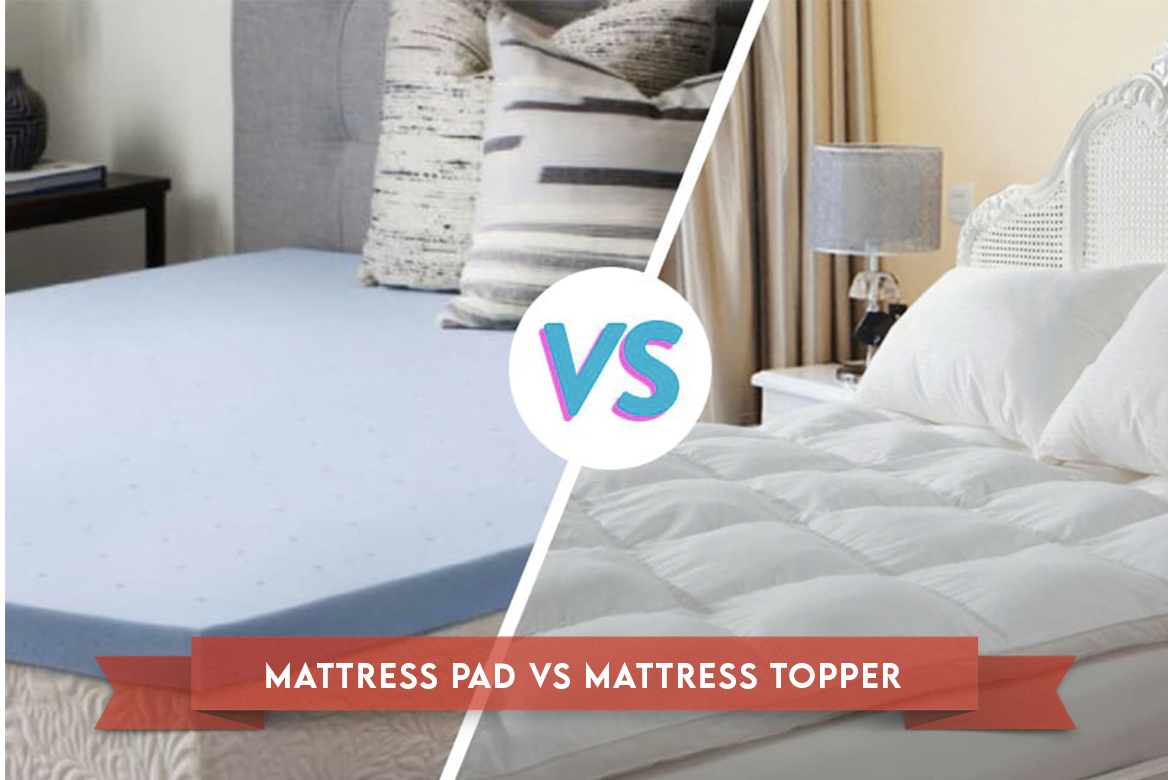 mattress pad vs mattress topper