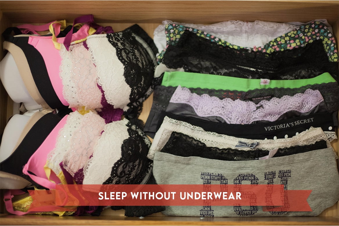sleep without underwear